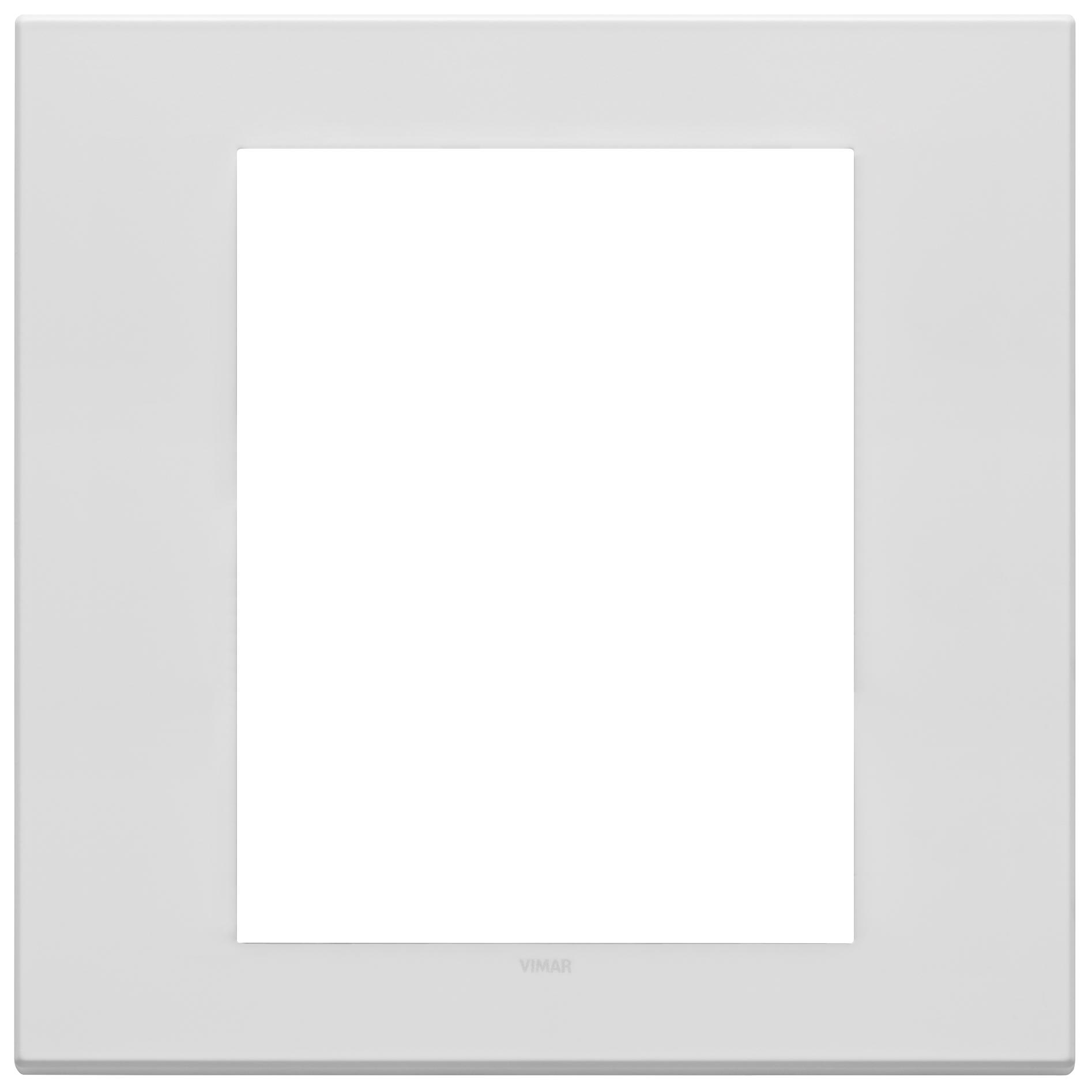 22668.01 Рамка Eikon EXE Белый матовый 8-модульная Vimar фото