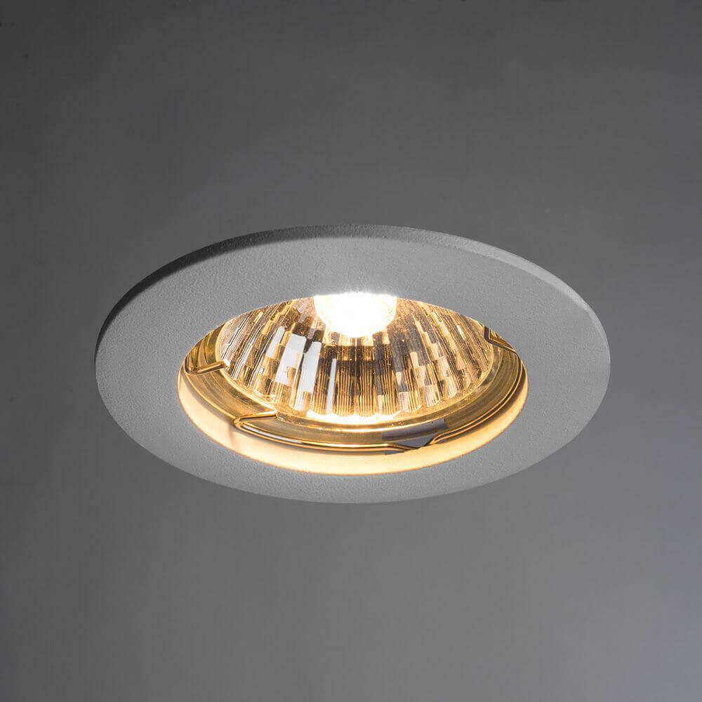 Встраиваемый светильник Arte Lamp Basic A2103PL-1WH фото
