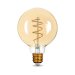 Лампа светодиодная филаментная E27 6W 2400K золотая 105802007 фото