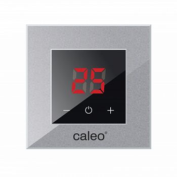 Терморегулятор CALEO NOVA встраиваемый цифровой, 3,5 кВт, алюминиевый УП-00000357 фото
