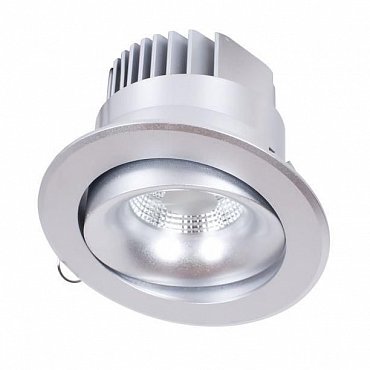 Встраиваемый светильник Donolux DL18465/01WW-Silver R фото