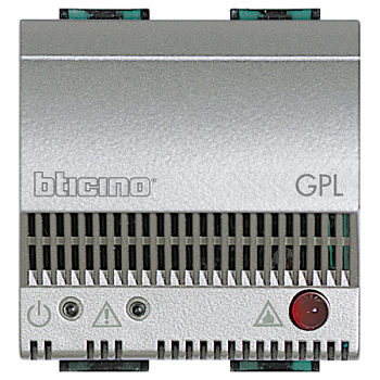NT4512/12 Детектор GPL со световой и звуковой сигнализацией (85дБ), питание 12В, 2 модуля Bticino фото