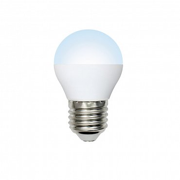 Лампочка светодиодная LED-G45-7W/DW/E27/FR/NR картон Volpe фото